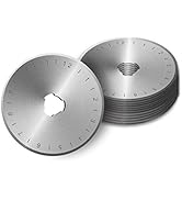 45mm Rotary Cutter Blades Set, Rotary Cutters Fits Fiskars, Olfa, Truecut, Martelli & More, AGPtE...