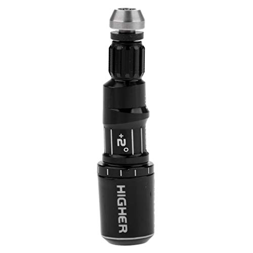 YIJU Substituição Da Ponta Do Adaptador de Luva Do Eixo de Golfe de Liga de 2 Peças para Taco de Gol