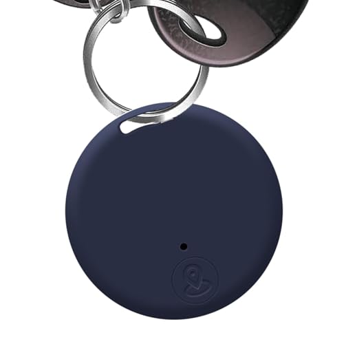 Localizador de claves,Localizador de artículos remoto inalámbrico para encontrar billetera - Etiquetas de localización de objetos compactos con área de trabajo de 42 pies para llaves, teléfonos, gafas