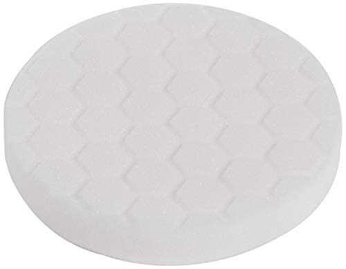 Image of Chemical Guys, Hex-Logic Light-Medium Polishing Pad, White, 5.5 in for 5 in