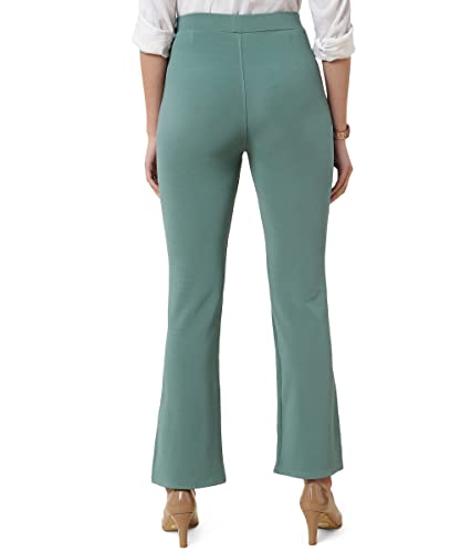 Image of Bell Bottom Trousers for Women with high Waist