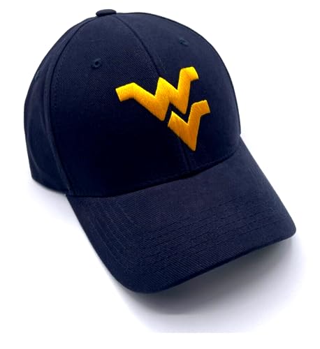 Gorra clásica ajustable West Virginia azul miniatura 1