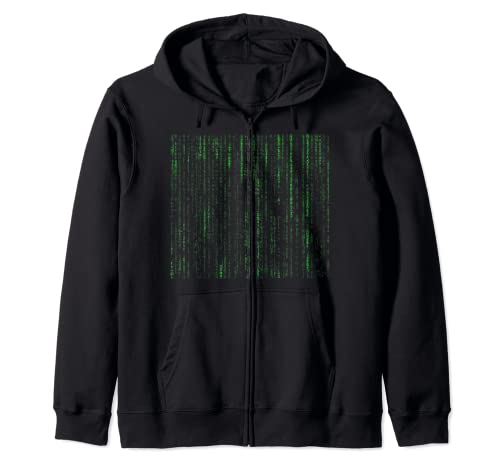 Kryptowährung Kryptotechnologie Digital Code Tech Geek Kapuzenjacke