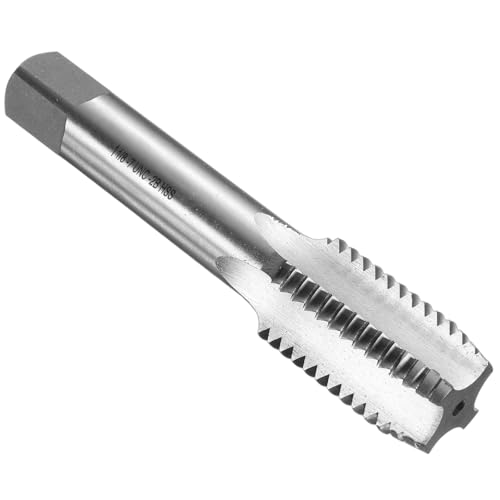 Tarauds en acier rapide HSS6542 à flûtes droites uxcell 1-1/8-7 UNC 2B taraud inférieur à main