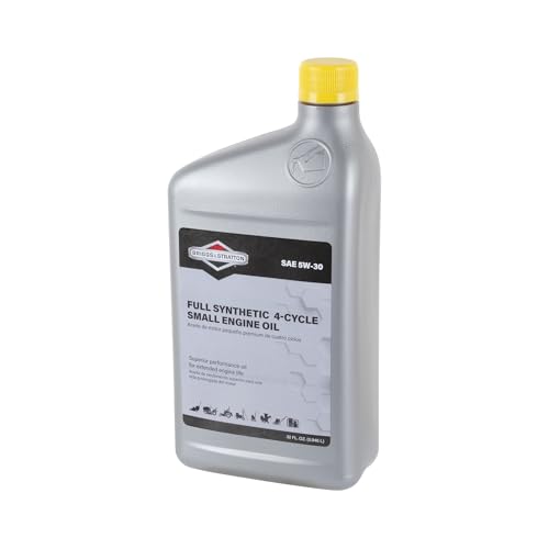 Briggs & Stratton 100074 5W30 Synthetic Engine Oil - 32oz Bo...