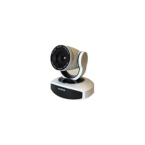AVIPAS AV-1081W 10x Full HD HDMI PTZ Camera with IP Live Streaming - White Cover
