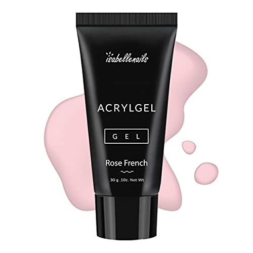 isabellenails AcrylGel Nagel Gel Nagelverlängerung AcrylGel Perfect Rose French 30g UV LED Nails Nagel Verdickung Acryl…