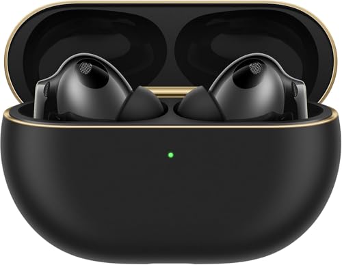 HUAWEI FreeBuds Pro 4, Dual-Driver True Sound, Intelligent Dynamic ANC, Head Motion Controls, Compatible with iOS&Android, Black.