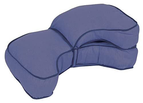 Image of Leachco Natural Boost - Adjustable Nursing Pillow - Denim
