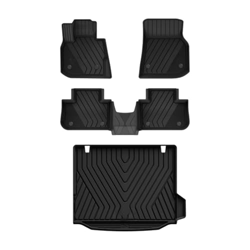 Tapis de sol TPE anti-saleté pour coffre de BMW X3 18-24
