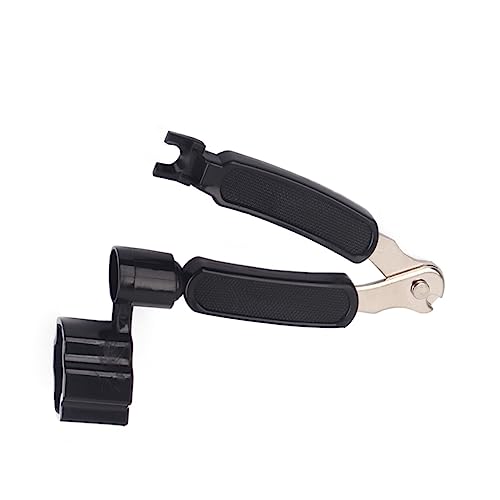 OFFSCH Guitar String Winder Tool 3-in-1 Peg Winder String Cutter Pin Puller for Bass Banjo Dobro