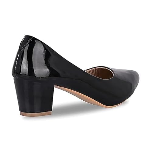 Image of Women's Beautiful Design Synthetic Leather Block Heel TPR Sole Sandal for Wedding Party & Festive