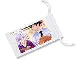 Medidas aprox: 9 x 18 x cm MERCHANDMANIA 1 Funda Bolsa Multiusos Anime Serie Aharen-San Personajes Gatos Kitty Cute Gafas Dados rol Personalizada Color