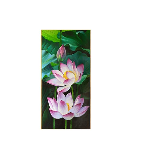 Gifts 60x120cm peinture diamant lotus à offrir pour les fêtes