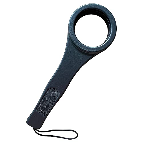 Hand Held Metal Detector Model Validator S-16 (Black-Green) with LED Indicator and Variable Audio for Malls, Airports, Hotels, Railway Stations, Banks