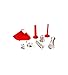 SPADE SET TC COMBY TRITACARNE N.8 YOUNG 3 SPADE
