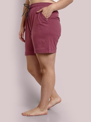 Image of CUPID Women Plain Comfortable Barmunda,Shorts for Sports, Yoga, Daily Use Gym, Night Wear, Casual Wear for Ladies