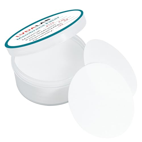 Image of PTFE Membrane Filter, Hydrophobicity Membrane Disc Filters, 50 mm Diameter, 0.45m Pore Size Pack of 100, Non-Sterile