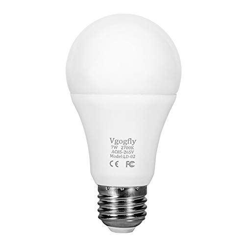Vgogfly Dusk to Dawn Light Bulb Warm White