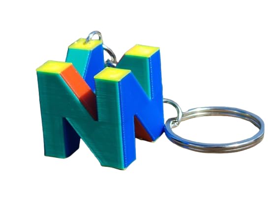 Porte-clés N64 rétro pour ne plus perdre vos clés avec style