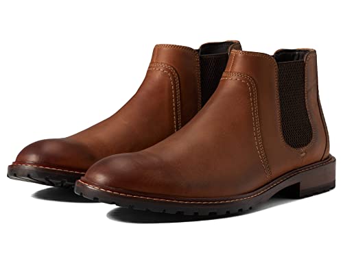 Johnston & Murphy Bedford Chelsea Dark Tan 8 M (D)