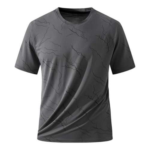 T-shirt géométrique homme à manches courtes pour un look urbain chic