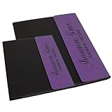 My Personal Memories Customized Canvas Portfolio - Customized and Monogrammed Notepad, Padfolio, Business, Student, Teacher, Gift (Purple Flap)