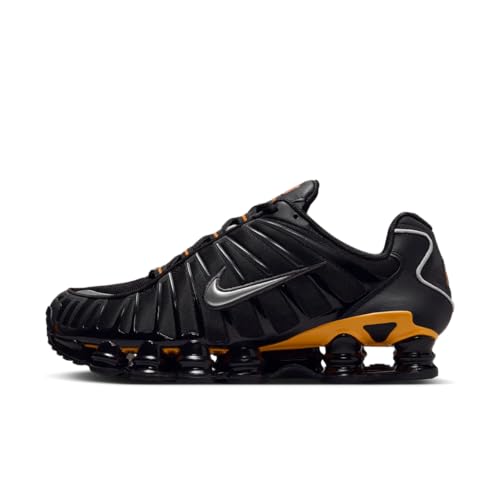 Nike IF7119-001 Shox TL Homme Black/Metallic Silver-Varsity Maize EU 44