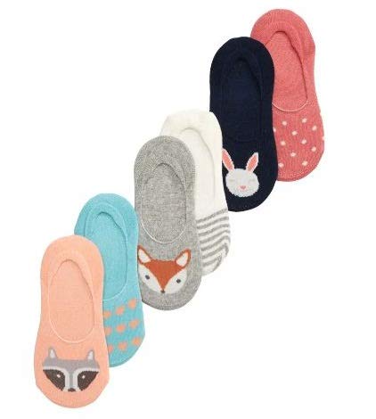 ayushicreationa Cotton Winter Loafer Printed 6 to 9 Years Kids Socks for Boys and Girls (Free_Size,Pack of 6)