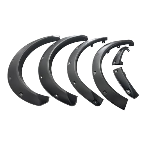 Wide Fender Flares with Bolt-Riveted Style