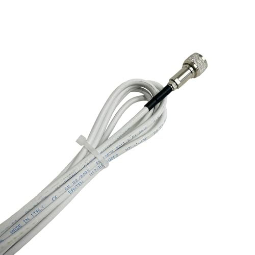 Antena VHF marina de 2,4 m con cable PL259 de alta potencia 4