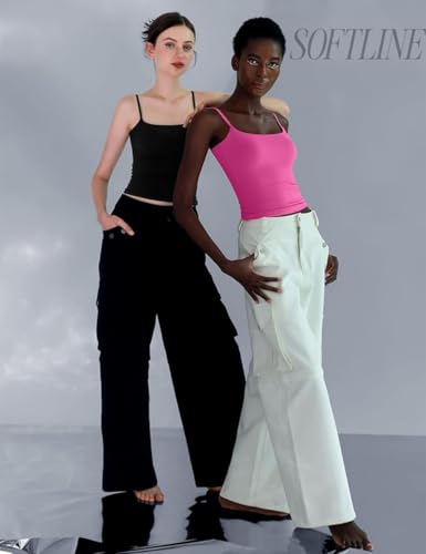 Image of SIGHTBOMB Softline Double Layer Premium Feather Touch Cuddle TEE Micro Fibre Spaghetti Tank Tops for Women
