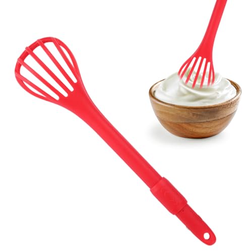 Batidor de Huevos - Mezclador de Huevos con Forma de Pinza - Herramienta Multifuncional de Cocina para Mezclar Agarrar Hornear Cocinar | para Pan Ensalada Pasta Leche y Harina