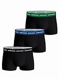 Björn Borg Herren Baumwoll-Stretchhose 3p Badehose, Multi, L (3er Pack)