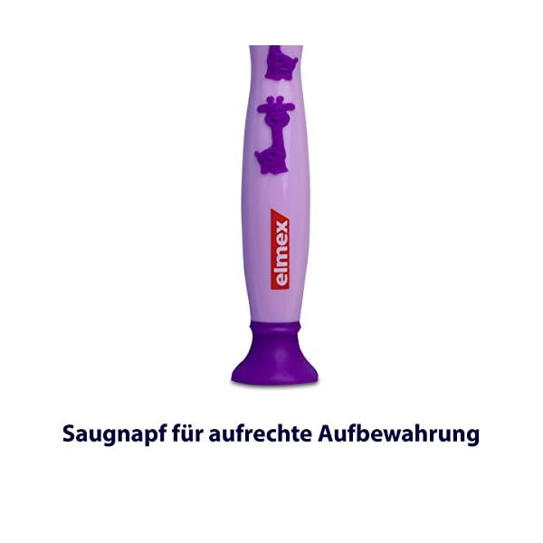 Elmex Kinder Set mit Zahnpasta & 6 Zahnbürsten - besonderer Kariesschutz für Milchzähne, 2 - 6 Jahre – Bild 12