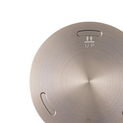 Placa difusora de calor de 24cm con mango desmontable de aluminio inoxidable para cocina 3