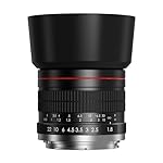 EF 85mm F1.8 Portrait Lens - Medium Telephoto Manual Cameras Lens for Canon EOS Rebel T Series (T8i/T7i/T7/T6/T3i/T2i/4000D/850D/SL3/SL2) & High-End DSLRs (6D Mark II/5D Mark IV/90D/80D/77D)