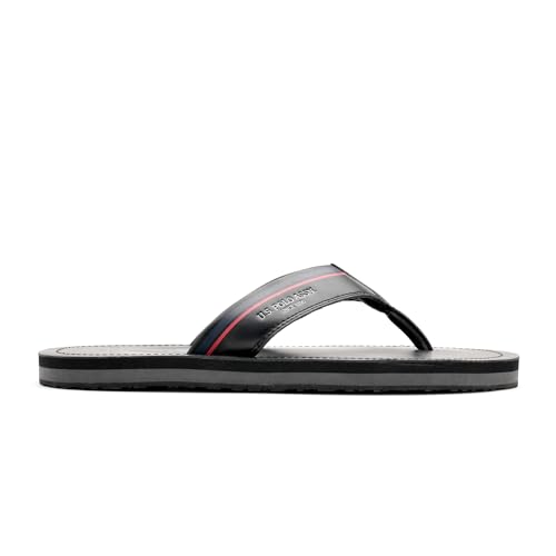 Image of U.S. Polo Assn.| NESTA LT. GREY| Stylish slider Flipflops for Man