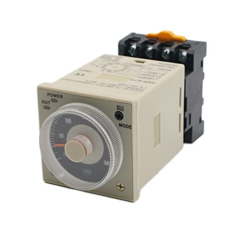 Relais temporisé H3CR-A temporisateur 11 broches 12V 24V 48V