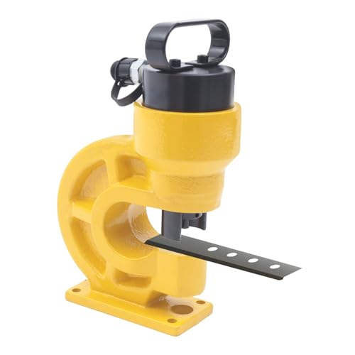 Perforadora hidráulica 31T,Punzonadora hidráulica de perforación de chapa perforadora con 4 herramientas de perforación,Perforadora hidráulica de agujero perforadora de metal de cobre hidráulico