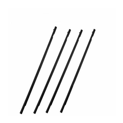 4 Joints d'étanchéité noirs pour vitres de berline Nissan Tiida 2006-2009