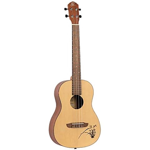 Ortega Guitars Baritone Ukulele - Bonfire Series Cover