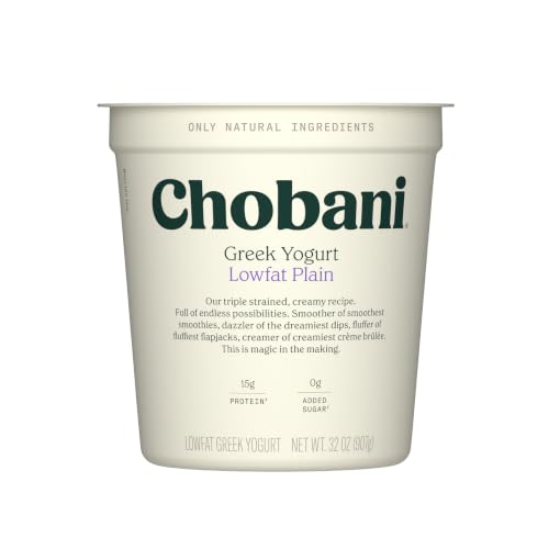 Chobani® Low-Fat Plain Greek Yogurt 32oz
