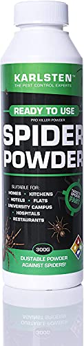 Karlsten Spider Killer Powder Fast Effective Clean Treatment For Eliminating Spiders in Your Home 300 G