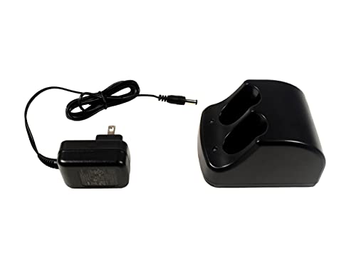 image for HQRP Dual Battery Charger Compatible with Black & Decker 3.6V Versapak