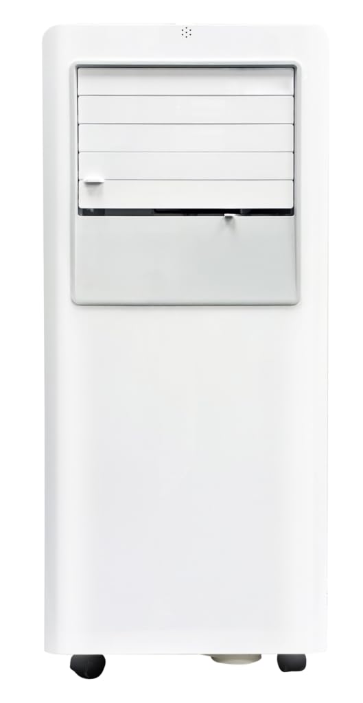 Qlima Climatizzatore Mobile P 3020 – 2000 W – 7000 BTU – Compatto e Mobile – per Ambienti fino a 65 m³ – Raffreddamento e Deumidificazione – Modalità Sonno e Timer – con Telecomando – R290