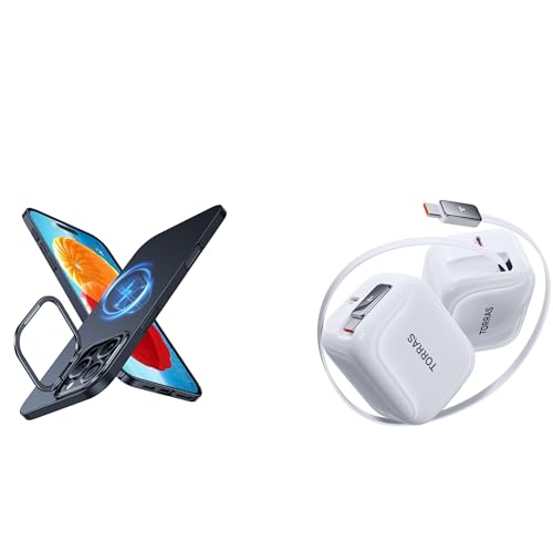 TORRAS FlexLine 40W Dual-Port USB C Charger Block & Magnetic Case — Buy Together to Save 15%