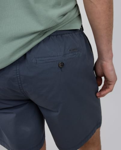 Bermuda Carpintera Marino El Ganso de algodón para hombre en azul oscuro 7