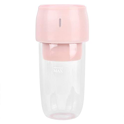 Espremedor portátil à prova d'água USB, espremedor elétrico, escritório para casa(Pink)