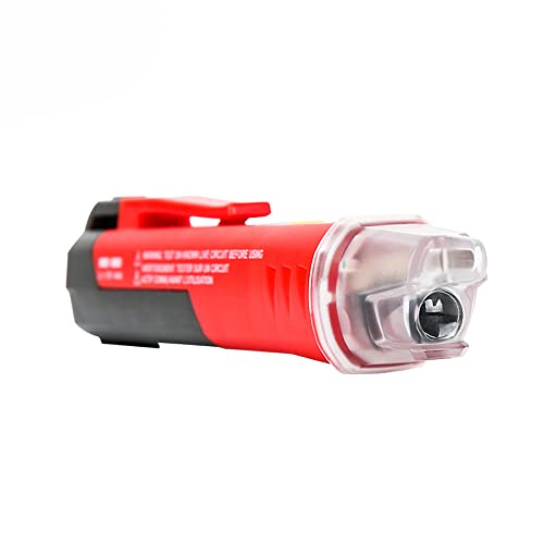 Image of Test Pencil, UT12D AC Voltage Detectors High Sensitivity Non-Contact Test Pencil AC /24V~1000V Electricity Detect Pen with LCD Display LED Flashlight